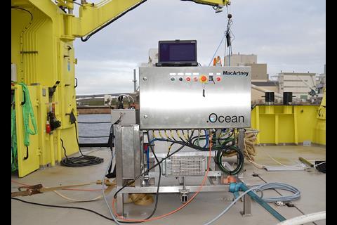 The combination of MacArtney and doOcean’s DensX profiler will give the Dutch authorities good, solid clearance data. Photo: dotOcean